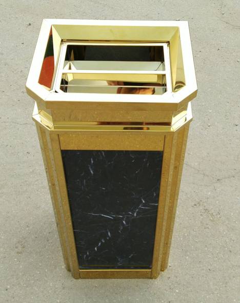 Урна с мраморной отделкой Дворцовая-2