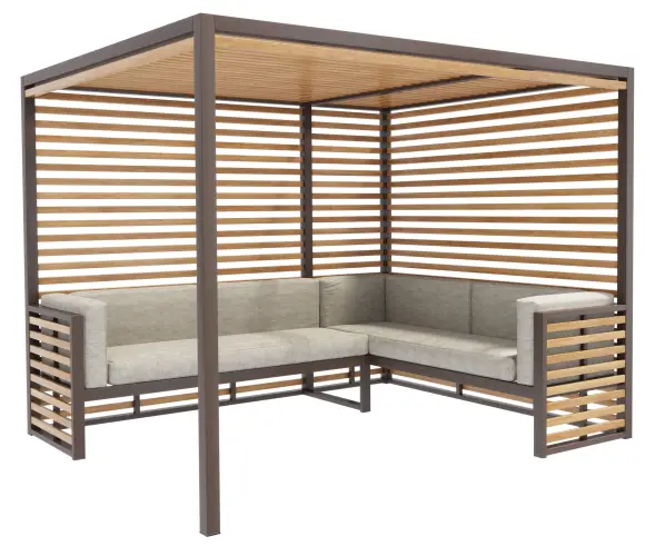 Пергола «Параллель» 2 Без дополнительной перегородки