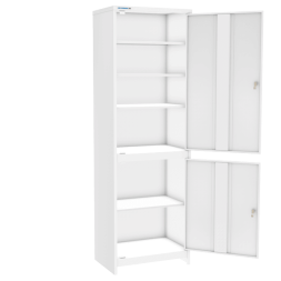 Шкаф для медучреждений металлический ШММ-1 с мастер-системой [10834]