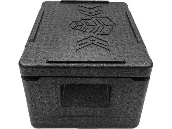 Термобокс пенополипропиленовый с крышкой STP Pro, 400х300х220 мм, 14 л, 55 кг/м3