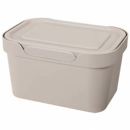 Ящик с крышкой универсальный Luxe, 1,9л, светло-бежевый