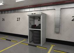 Шкаф в паркинг ROLL‑BOX STANDART 22.11.085 V1