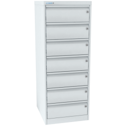 Шкаф картотечный ШК-7 А5 (148х210 мм) с замками на каждом ящике [9935]