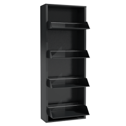 Шкафчик металлический для обуви на 4 полки [12735]