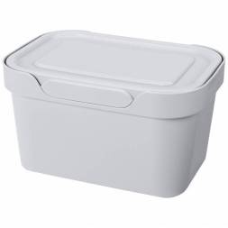 Ящик с крышкой универсальный Luxe, 1,9л, светло-серый