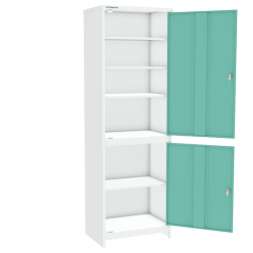 Шкаф медицинский металлический ШММ-1-Ц с мастер-системой [10836]