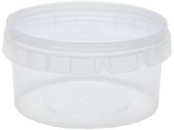 Контейнер пластиковый круглый, 210мл, 95 мм