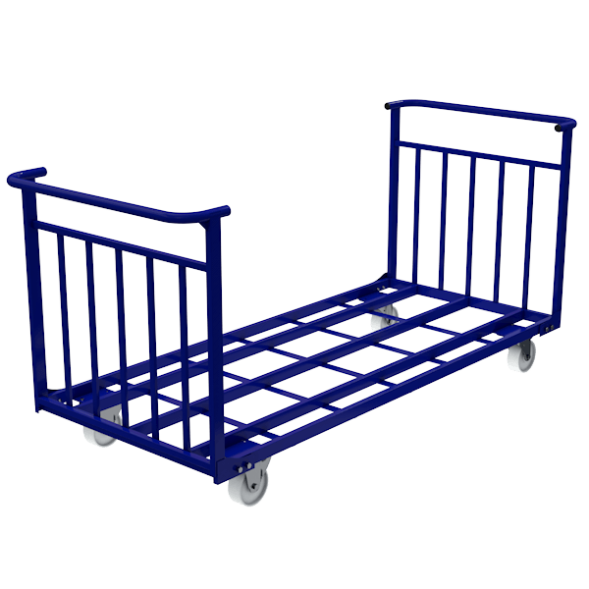 Тележка платформенная усиленная ТТД 10 полиамид [16637]