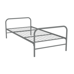 Одноярусная кровать шириной 900 мм [11037]