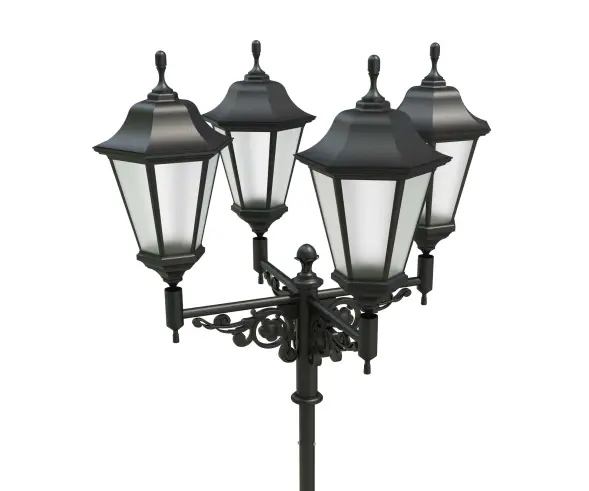 Фонарь уличный «Пушкин - 4» со светильниками 4,983 м