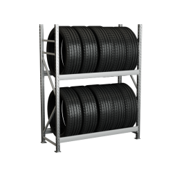 Стеллаж для вертикального хранения грузовых шин [13838]