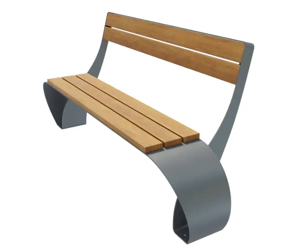 Скамейка стальная «Лирика»