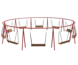 Качели садово-парковые «Миасс Раунд»