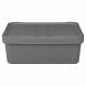 Ящик с крышкой универсальный Luxe, 12л, серый