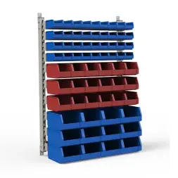 Стеллаж настенный №189 (1370х950х63)