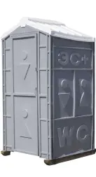 Туалетная кабина «Дачник» с деревянным поддоном (бак 150 литров)