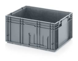 Евроконтейнер пластиковый R-KLT 6429, RAL 7001