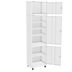 Медицинский шкаф ШММ-1-P с антресолью [10840]