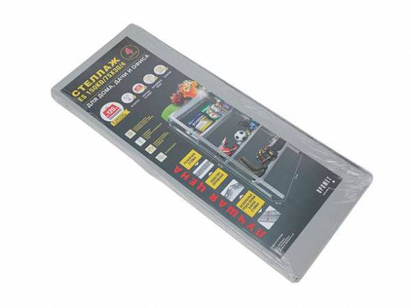 Стеллаж оцинкованный ПРАКТИК ES 150KD/75Х30/4, 1450x750x300 мм, 4 полки [ER-00014553]