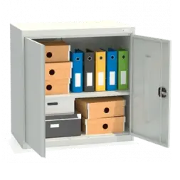 Шкаф архивный ШХА/2-900(50) 920x910x500 мм Светло-серый