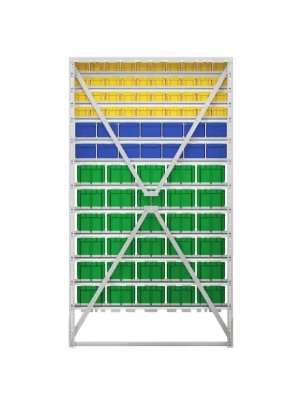 Стойка 1150х2020 Стелла-техник В1-04-02-06 односторонняя