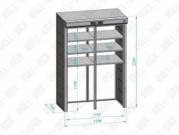 Шкаф в паркинг ROLL‑BOX STANDART ECO 22.17.075 V1