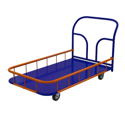 Тележка платформенная с бортом ТПБ 7 1400x800x700 [16242]