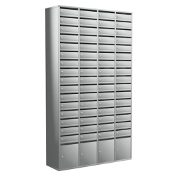 Абонентский шкаф на 64 ячейки для почты [9042]