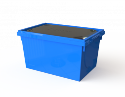 Вкладываемый многооборотный контейнер в с термовкладышем (600х400х335)