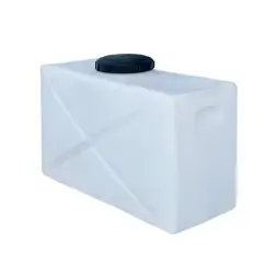 Бак горизонтальный 120л белый