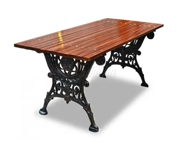 Стол садовый «Ажурный» 3,0 м (3 опоры)