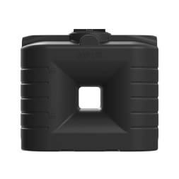 Емкость пластиковая прямоугольная для хранения воды, жидкостей и дизельного топлива, 500 л, черный [TSN500S1]