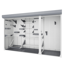 Шкаф для паркинга 2000х4000х900 [9444]