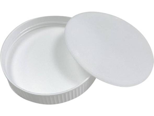 Банка 0,5л. круглая, с крышкой и прокладкой, с вкладышем, код: 31908