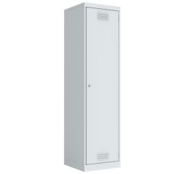 Гардеробный шкаф одностворчатый сварной [12744]