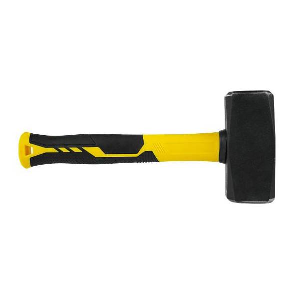 Кувалда кованая 1000 г., фиберглассовая рукоятка, BERGER