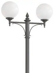 Фонарь уличный «Парк - М» со светильниками 3,65 м