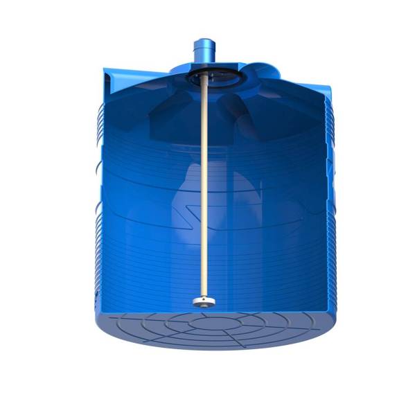 Емкость V 2000 литров с турбинной мешалкой