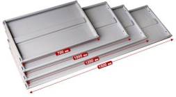 Полка для стеллажей окрашенная СТФ, 1000x600 мм, RAL 7035 [КГ028903]