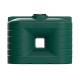 Емкость пластиковая прямоугольная для хранения воды, жидкостей и дизельного топлива, 800 л, зеленый [TSN800S2]