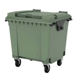 Мусорный пластиковый контейнер 1100 литров [11646]