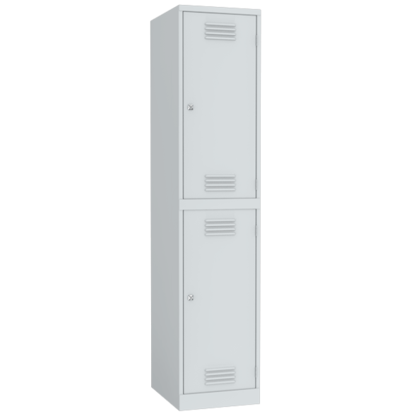 Шкаф двухсекционный для раздевалок [12946]