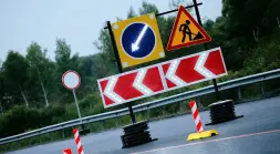 Столбик сигнальный односторонний для делиниатора ДПП-1.0.1