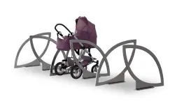 Парковка для колясок и велосипедов 02