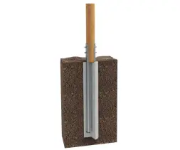 Закладная деталь HARDWOOD 180-200 L-1500