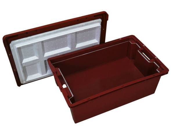 Изотермический контейнер 600х400х200 мм конусный