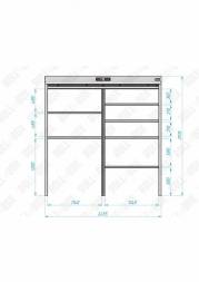 Роллетный шкаф ROLL-BOX SIMPLE Plus 24.08.24.V2-1