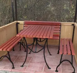 Комплект садовой мебели «Элегант» 1,5 м