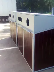 Контейнерный шкаф «Модуль» Лиственница