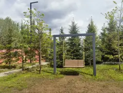 Качели садово-парковые «Коринф»